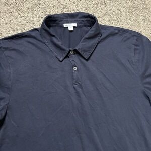 James Perse Polo Shirt Mens 4 Classic MSX3337 Casual Made in USA
